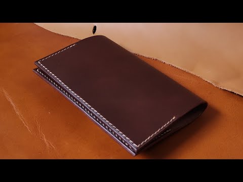 Видео: Как достичь зеркального блеска на торцах кожи?! #натуральнаякожа #обложканапаспорт#кожевенноеремесло