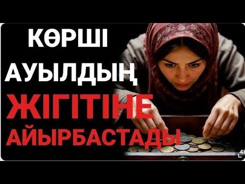 Видео: КӨРШІ АУЫЛДЫҢ ЕРКЕГІМЕН КЕТІП ҚАЛДЫ. ӨЗГЕГЕ САБАҚ БОЛАР ӘҢГІМЕ.