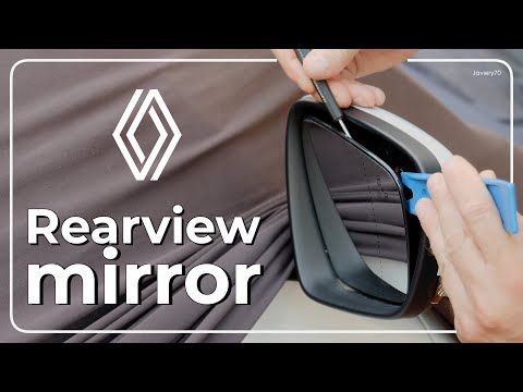 Видео: 🔹 RENAULT - DACIA | разборка зеркала и корпуса зеркала заднего вида