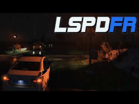 Видео: БУРНАЯ НОЧЬ LSPDFR GTA 5 №2