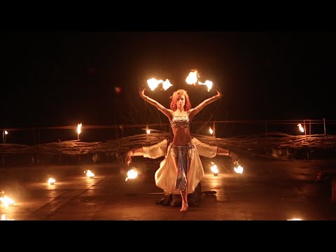 Видео: Alizbar - Celtic harp / Out of time fairy - tale/Кельтская арфа / Сказка вне времени. / Fire show