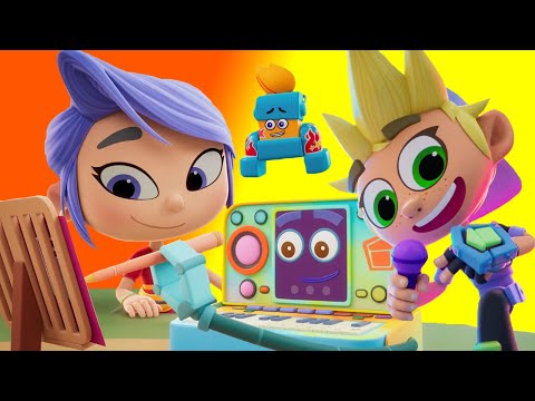 Видео: ГАРАЖНАЯ ПЕСНЯ (16 серия. 2 сезон) — Живой гараж — Мультфильмы для детей про технологии