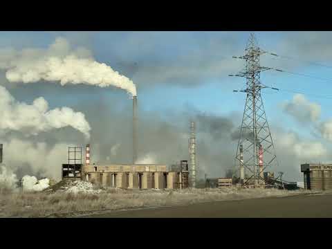 Видео: Путешествие вокруг Арселормиттал Темиртау на машине.12.12.2023