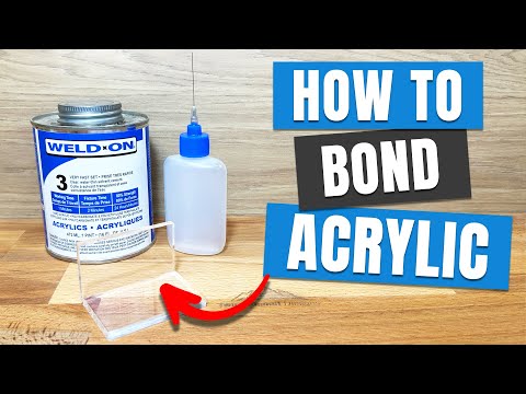 Видео: Как склеить (сварить) акрил для начинающих