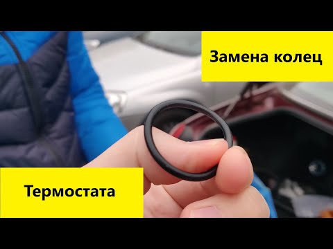 Видео: Замена колец термостата Rover 75 v6