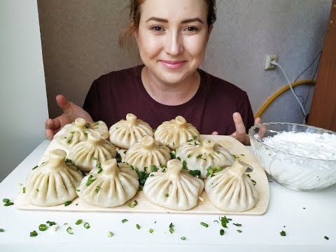 Видео: 1КГ ХИНКАЛИ | 1KG KHINKALI | KG BIG DUMPLINGS | Eeating show | 먹방 [ Eng Sub]