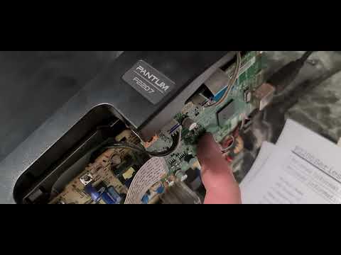 Видео: PANTUM P2207 горят оба индикатора.горят светодиоды.прошивка