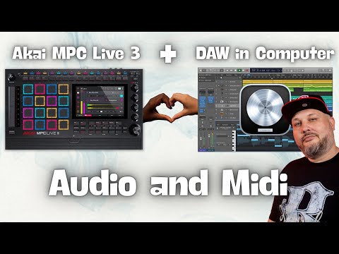 Видео: MPC Live 3 подружился с DAW в компьютере или Новая эра уже здесь!
