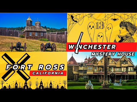 Видео: АМЕРИКАНСКИЙ АВТОДВИЖ FORT ROSS, Winchester Mystery House, Hiller Aviation Museum