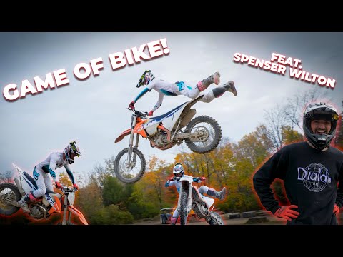 Видео: Я бросаю вызов Спенсеру Уилтону на игру в велосипед!