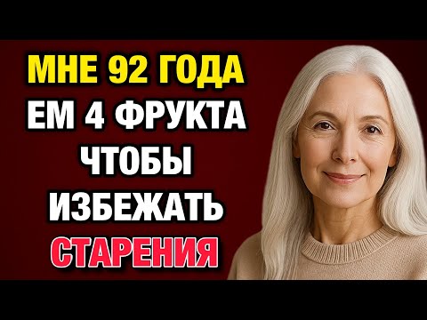 Видео: Хочешь жить дольше? Эти 4 дешёвых фрукта нужны каждому после 60 лет!