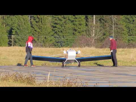 Видео: Второй полет грузового БПЛА