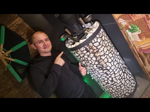 Видео: 💪 Пятилетка испытаний и... ВОТ ОНА! Печь из трубы с каменкой по чёрному и по серому! Место Силы!