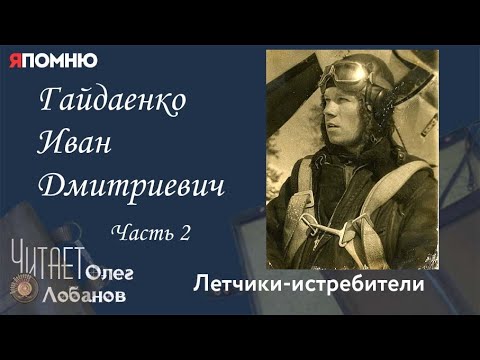 Видео: Гайдаенко Иван Дмитриевич. Часть 2. Проект "Я помню" Артема Драбкина. Летчики истребители.