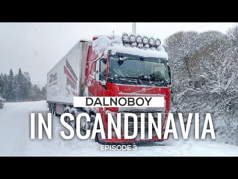 Видео: @volvotrucks Дальнобой на Скандинавию 2019. Поломка в дороге. Трехосник Volvo FH, 3 серия.