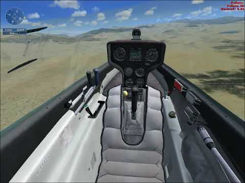 Видео: Прохождение Microsoft flight simulator X: #7 "Учимся летать на планере"