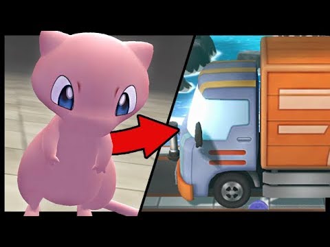 Видео: Что произойдет, если вы приведете МЬЮ в грузовик в Let's Go Pikachu And Eevee?