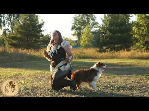 Видео: Танцы с собаками. «Танцы, взывающие к небу». Софья Куликова и австралийская овчарка Фрея.