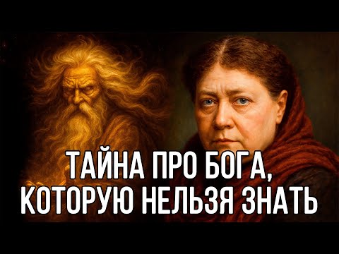 Видео: Откуда ПОЯВИЛСЯ БОГ? Елена Блаватская РАСКРЫВАЕТ ВСЕ КАРТЫ