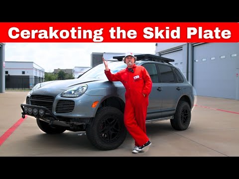 Видео: Учебное пособие по установке защитной пластины Cerakote на Porsche Cayenne Eurowise!