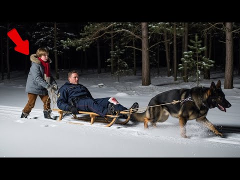 Видео: Мальчик и его овчарка нашли умирающего офицера во время метели. То, что они обнаружили, разобьет ...