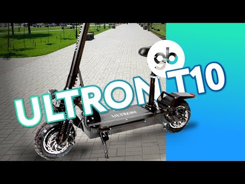Видео: ULTRON T10 - сумасшедший и дерзкий электросамокат. Один из самых быстрых самокатов в мире.