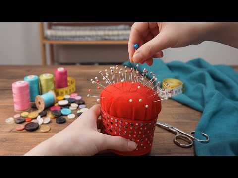 Видео: 🧷 Подушечка для иголок из переработанной жестяной банки – Идеальное рукоделие для любителей шитья!