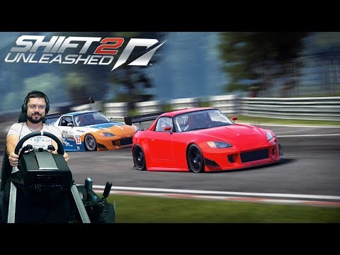 Видео: Вызов чемпионов - гонка на выносливость - Nürburgring Honda S2000 - NFS Shift 2:Unleashed