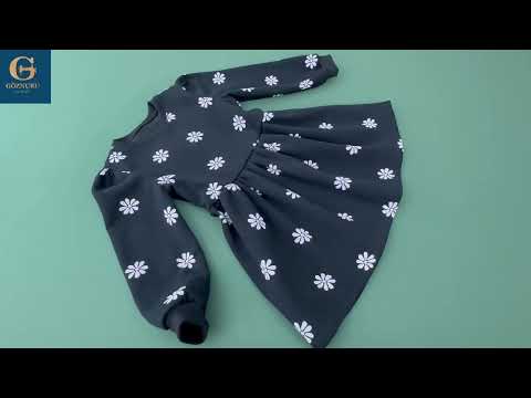 Видео: Сшить это милое платье сможет каждый / Очень простое кройка и шитье платья, шаг за шагом