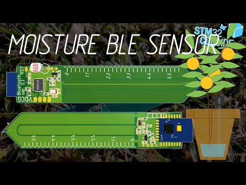 Видео: 💧🌿 Датчик влажности и температуры почвы STM32 с BLE JDY-23