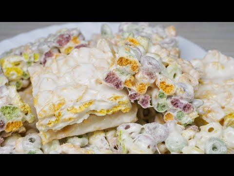 Видео: ПЕЧЕНЬЕ с кукурузными Хлопьями и Маршмеллоу | Рецепт вкусного Печенья без выпечки