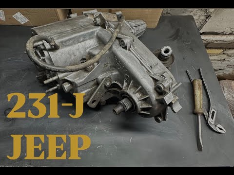 Видео: Замена входного вала раздаточной коробки передач 231-J Jeep Cherokee XJ