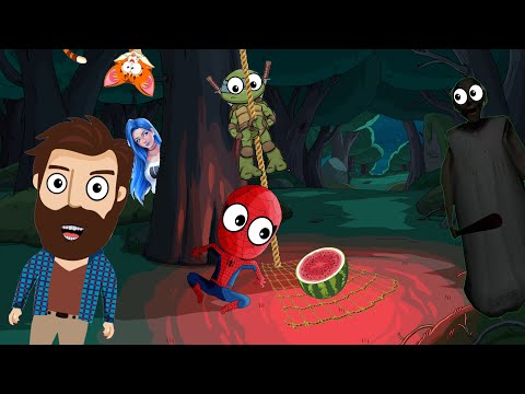 Видео: ПОБЕГ ИЗ ДОМА ГРЕННИ! ДОМИ ШОУ - СПАЙДЕР и НИНДЗЯГО