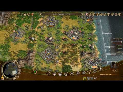 Видео: Прохождение Civilization 4 Colonization, Patriot, без загрузок 22 - поднимаем сельское хозяйство
