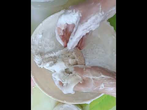 Видео: АСМР. Размокшее мыло 🧼. ASMR soaked soap 🧴. Белое размокшее мыло 👀🤍