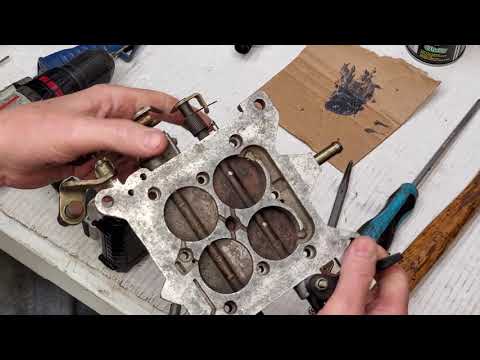 Видео: *Часть 1* Переделка карбюратора Holley с двухконтурной смеси холостого хода на четырехконтурную
