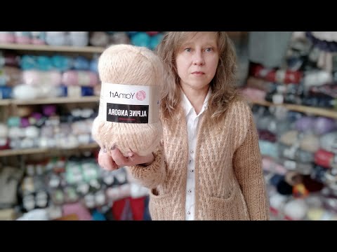 Видео: нитки Yarn Art Alpine Angora моё мнение