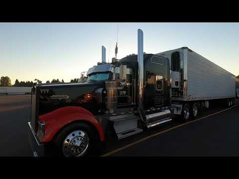 Видео: Дальнобойщик США Kenworth W900L  Полировка баков ⚙️