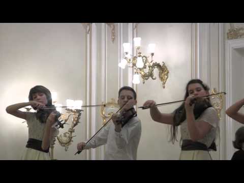 Видео: Ж. Металлиди - «Элегия»,  исп. ансамбль скрипачей «Тутти»