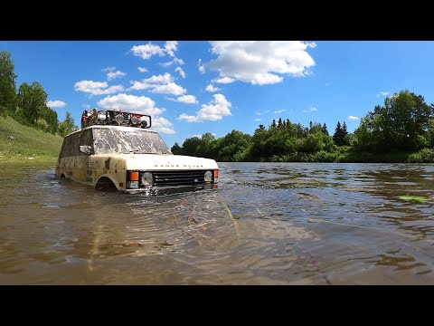 Видео: Катали по реке, ни одна рыбка не пострадала RGT EX86110 и CARISMA SCA-1E снова в деле!