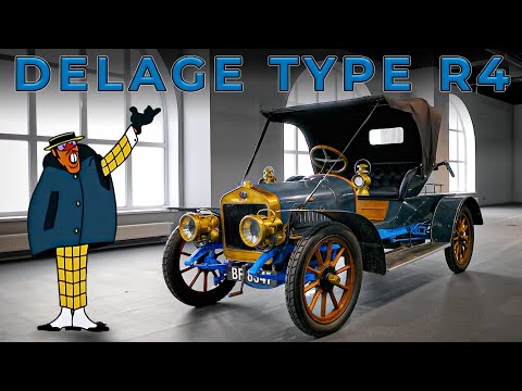 Видео: "БИТВА МОТОРОВ" МАШИНЕ 100 ЛЕТ / Delage Type R4/ Иван Зенкевич