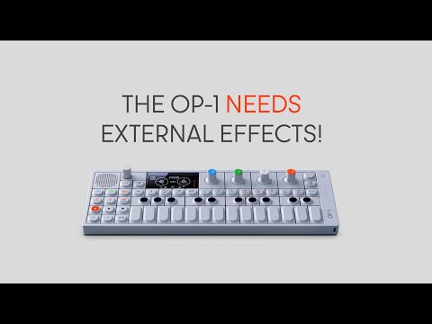 Видео: Teenage Engineering OP-1 с модульной стойкой эффектов Eurorack!