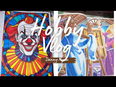 Видео: ВЛОГ #52. Витражи и Принцессы 2. Обзор на мои планнеры 