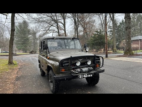 Видео: США: Обзор УАЗ 3151 (469) Бобик 1989г.