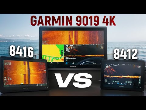 Видео: Картплоттер за 1 000 000 рублей GARMIN 9019 4K. Сравнение с 8416 и 8412.