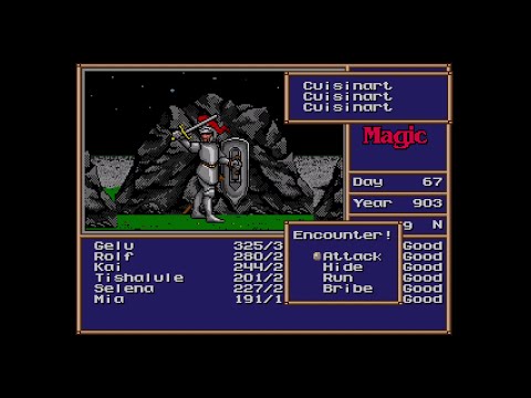 Видео: Исследование региона B-2. Might and Magic II: Gates to Another World #47