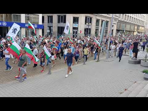 Видео: Протестът в София - 13.09.2025