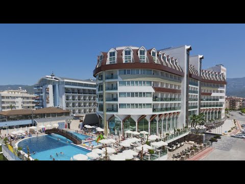 Видео: Отель  Asia Beach Resort & Spa Hotel 5* Алания. Турция. Полный обзор Hotel Asia Beach Resort & Spa.