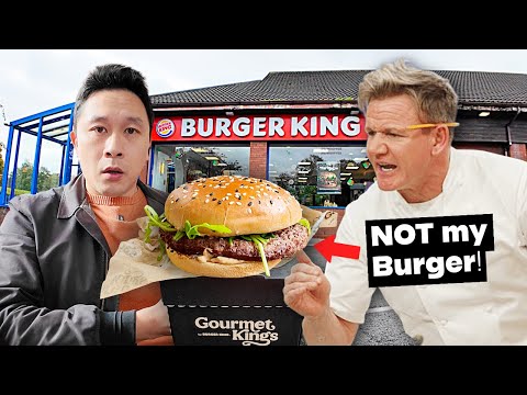 Видео: Я оставляю отзыв о НОВОМ бургере Gordon Ramsay Wagyu от Burger King!