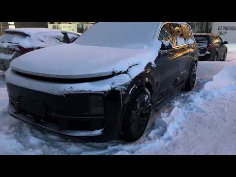 Видео: LiXiang L9 Max запуск в мороз. Разряженный авто в минус 30. Проблемы и решения. #Lixiang#авто #китай